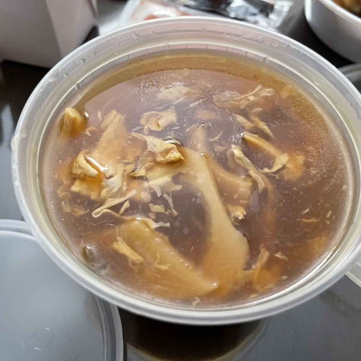hot and sour soup 酸辣汤